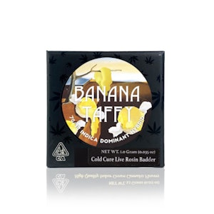 TEAM ELITE GENETICS - BANANA TAFFY COLD CURE LIVE ROSIN 1G - TEAM ELITE GENETICS