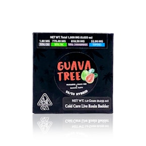 TEAM ELITE GENETICS - Concentrate - Guava Tree - Cold Cure Live Rosin Badder - 1G