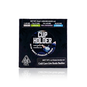 TEAM ELITE GENETICS - TEAM ELITE GENETICS - Concentrate - Cup Holder - Cold Cure Live Rosin Badder - 1G