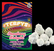 TERPYS: Strawberry Daiquiri Diamond, Crumble & Terpene Infused Flower 3.5g (I)