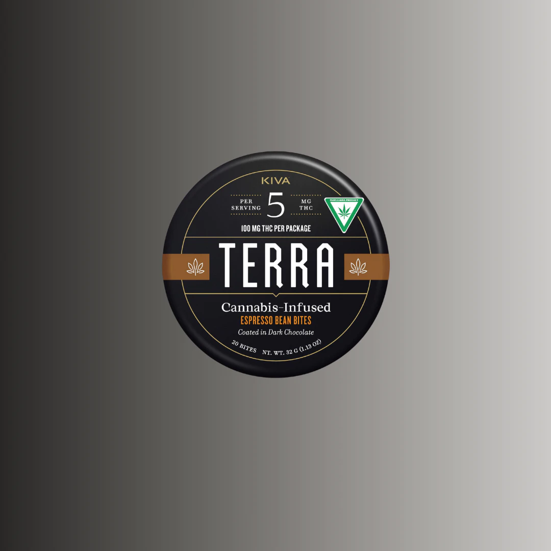 KIVA - Terra Bites - Espresso Beans - 100mg Main Image