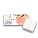 94mg THC Just Peachy Bath Bomb - OM Living
