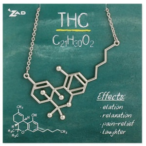 ZAD - THC Molecule Necklace (ZAD)