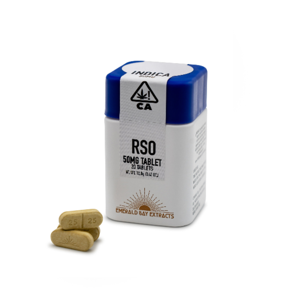 1,002mg THC Platinum OG Tablets (50mg - 20 Pack) - Emerald Bay Extracts picture
