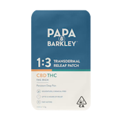 THC Rich 1:3 | Transdermal Releaf Patch | Papa & Barkley