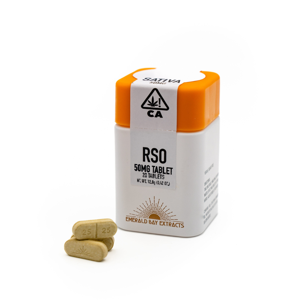 1,001mg THC Strawberry Cough Tablets (50mg - 20 Pack) - Emerald Bay Extracts picture