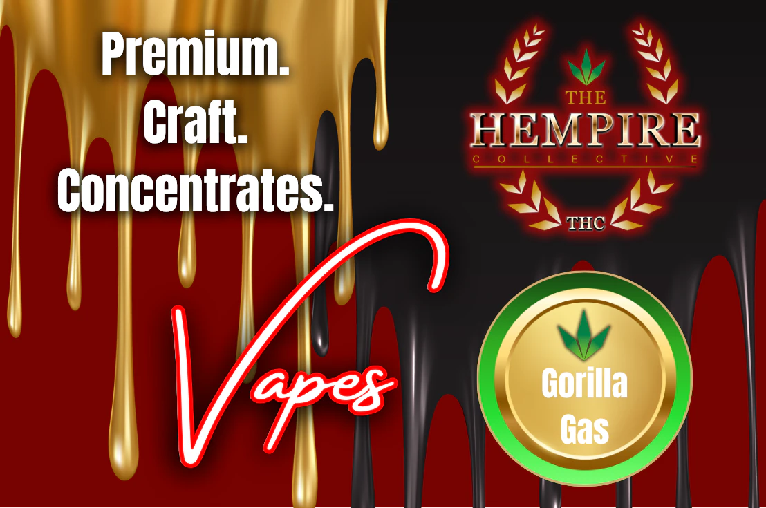 The Hempire Collective - THC x Fire and Ice | Disposable | Gorilla Gas Main Image