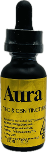 Aura - THC:CBN 1600mg 2:1 Tincture - Aura