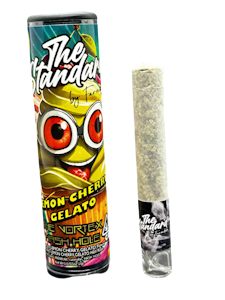 THE STANDARD - THE STANDARD - Infused Preroll - Lemon Cherry Gelato - Rotini Hash Hole - 2G