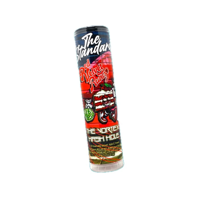 The Standard by Farmdale - THE STANDARD - Infused Preroll - Red Velvet Runtz - Rotini Hash Hole - 2G Main Image