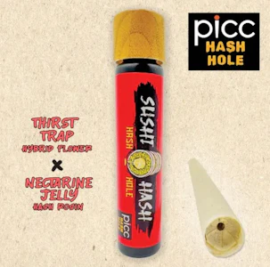 PICC - SUSHI HASH | PreRoll | HASH HOLE | THIRST TRAP x NECTERIN JELLY ROSIN| 1G