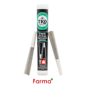 TKO Reserve London Pound Cake 2pk Pre-Roll .75g