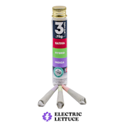 TKO Reserve Laughy Taffy x Purple Drank x Midnight Jam 3pk Pre-Roll .75g