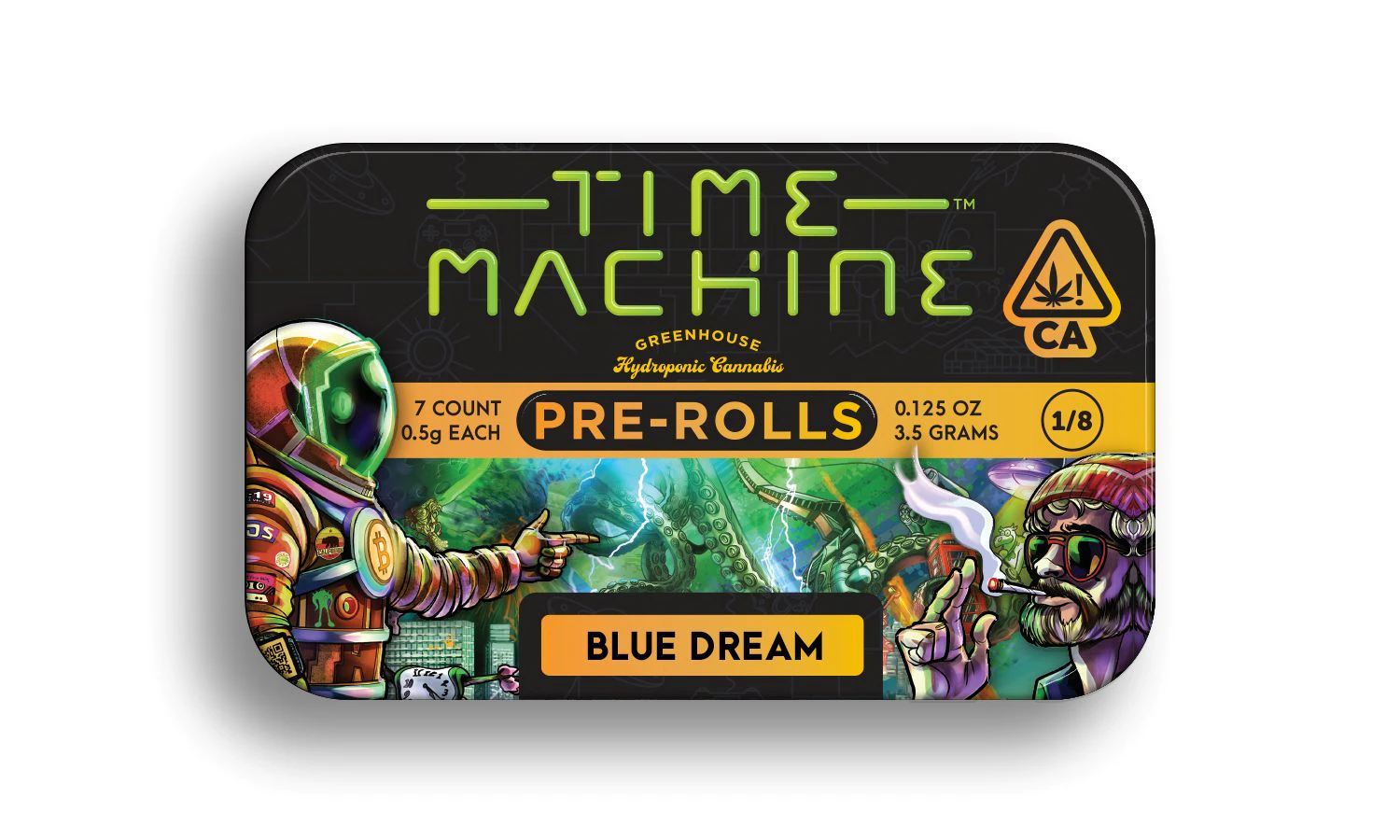 Time Machine - Time Machine - 7pk Prerolls - Blue Dream Main Image