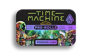 Time Machine - 7pk Prerolls - Wedding Cake