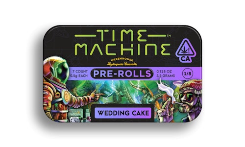 TIME MACHINE - Time Machine - 7pk Prerolls - Garlic OZ