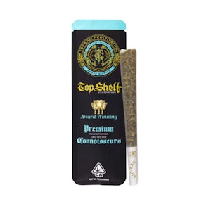TOP SHELF CULTIVATION - LONG BEACH GARLIC PREROLL 1G - TOP SHELF CULTIVATION