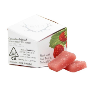 WYLD - WYLD - 20:1 CBD:THC Gummies - Strawberry