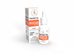 Trifecta Focus CBD Oil Drops - 30ml - Bay State Hemp Co