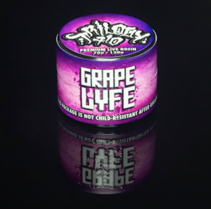 TRILOGY 710 - TRILOGY 710 - Concentrate - Grape Lyfe - Premium Live Rosin - 1G