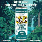 Tropical Kush Seltzer - 5mg THC : 5mg CBD  