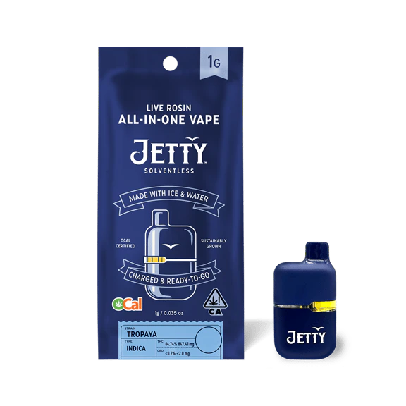 JETTY - JETTY | TROPAYA SOLVENTLESS - AIO | CARTRIDGE | 1G Main Image