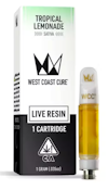 [West Coast Cure] Live Resin Cartridge - 1g - Tropical Lemonade (S)