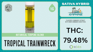 White Label | 1g Flavored Cart [S] | Tropical Trainwreck