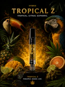 Tropical Z - Turntables Blnds 1g 510 Vape Cartridge