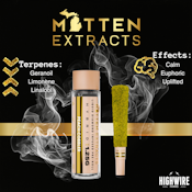 Mitten Extracts Peach Cobbler Infused Preroll 1.25g