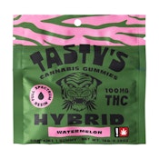 Tasty's - Watermelon Hybrid, 100mg Single Gummy