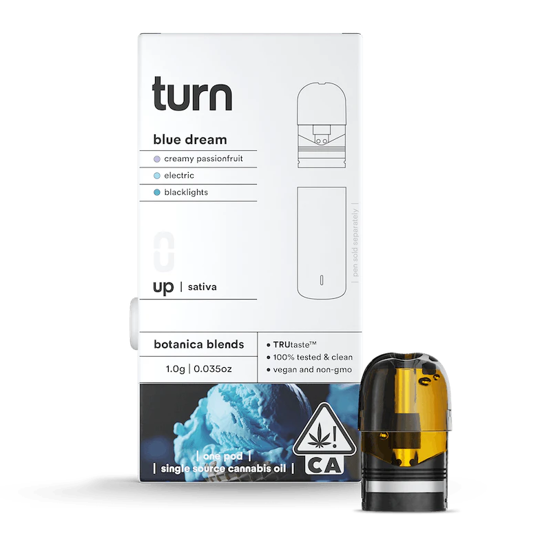 turn - Turn - Up - Blue Dream - Vape Pod - 1.0g Main Image