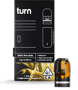 TURN - TURN | ORANGE 76 LIVE RESIN - POD | CARTRIDGE | 1G