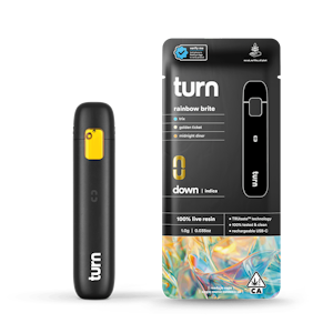 TURN - TURN | RAINBOW BRITE LIVE RESIN - AIO | CARTRIDGE | 1G
