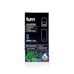 TURN - Vape Pen - Sex And Citrus - Solventless Pod - .5G