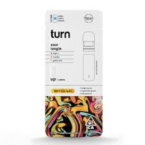TURN - TURN | SOUR TANGIE LIVE RESIN - POD | CARTRIDGE | 1G