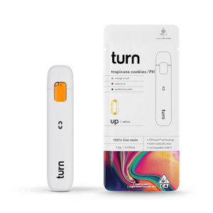 TURN - TURN | TROPICANA COOKIES LIVE RESIN - AIO | CARTRIDGE | 1G
