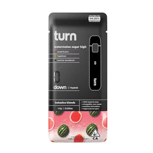 TURN - WATERMELON SUGAR HIGH DISPOSABLE 1G - TURN