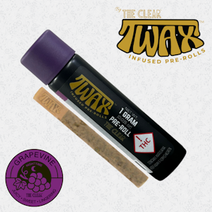 TWAX by The Clear - Grapevine Infused 1g Preroll