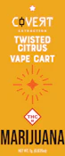 COVERT EXTRACTION - TWISTED CITRUS 1 GRAM VAPE