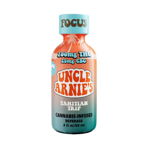 UNCLE ARNIE'S - Tahitian Trip | 2oz 4:1 THC:CBG 100mg Beverage | Uncle Arnie's
