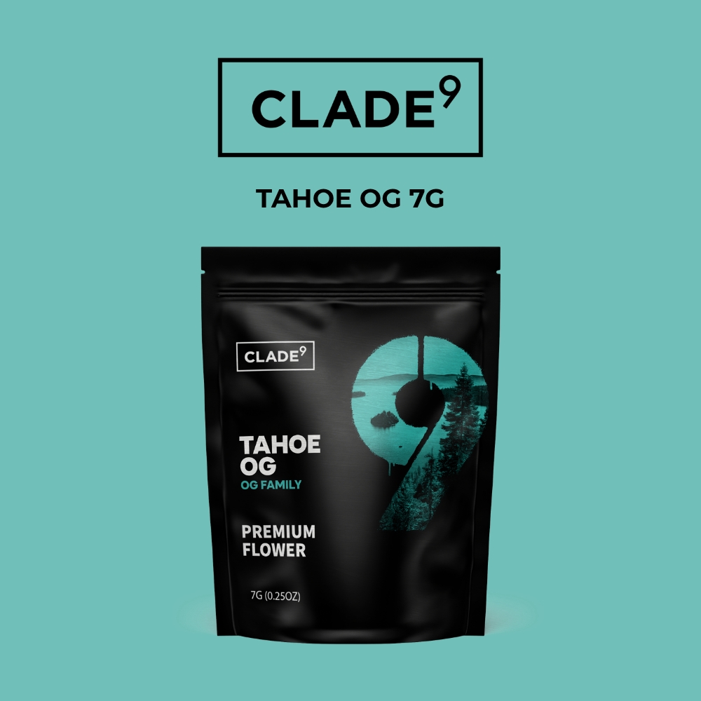 Clade9 | Tahoe OG | 7g | Flower Lowtops