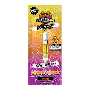 West Coast Treez - Tahoe Vibez (H) | 1g Cart Vape | West Coast Treez