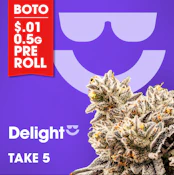 Delight | Take 5 | 3.5g Flower