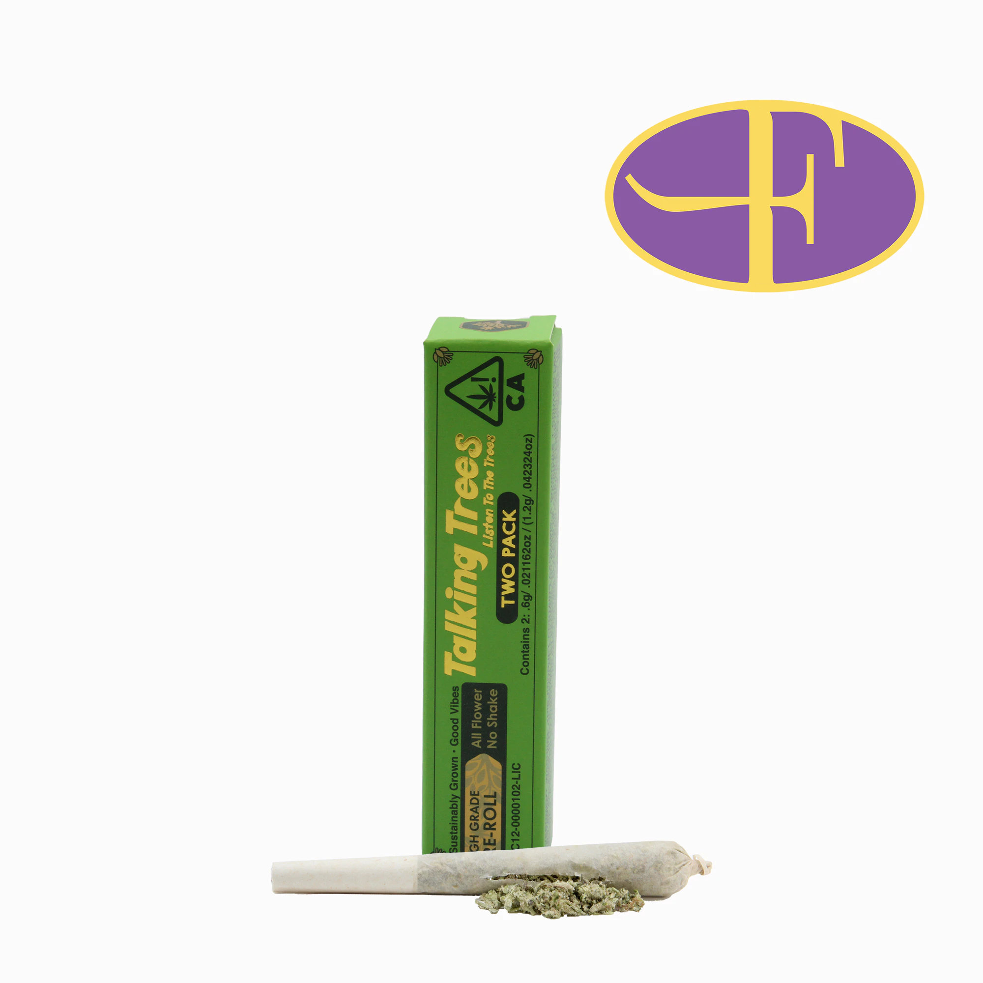 Talking Trees - Strawberry & Lime Sorbet Pre-Rolls (2pk) Main Image
