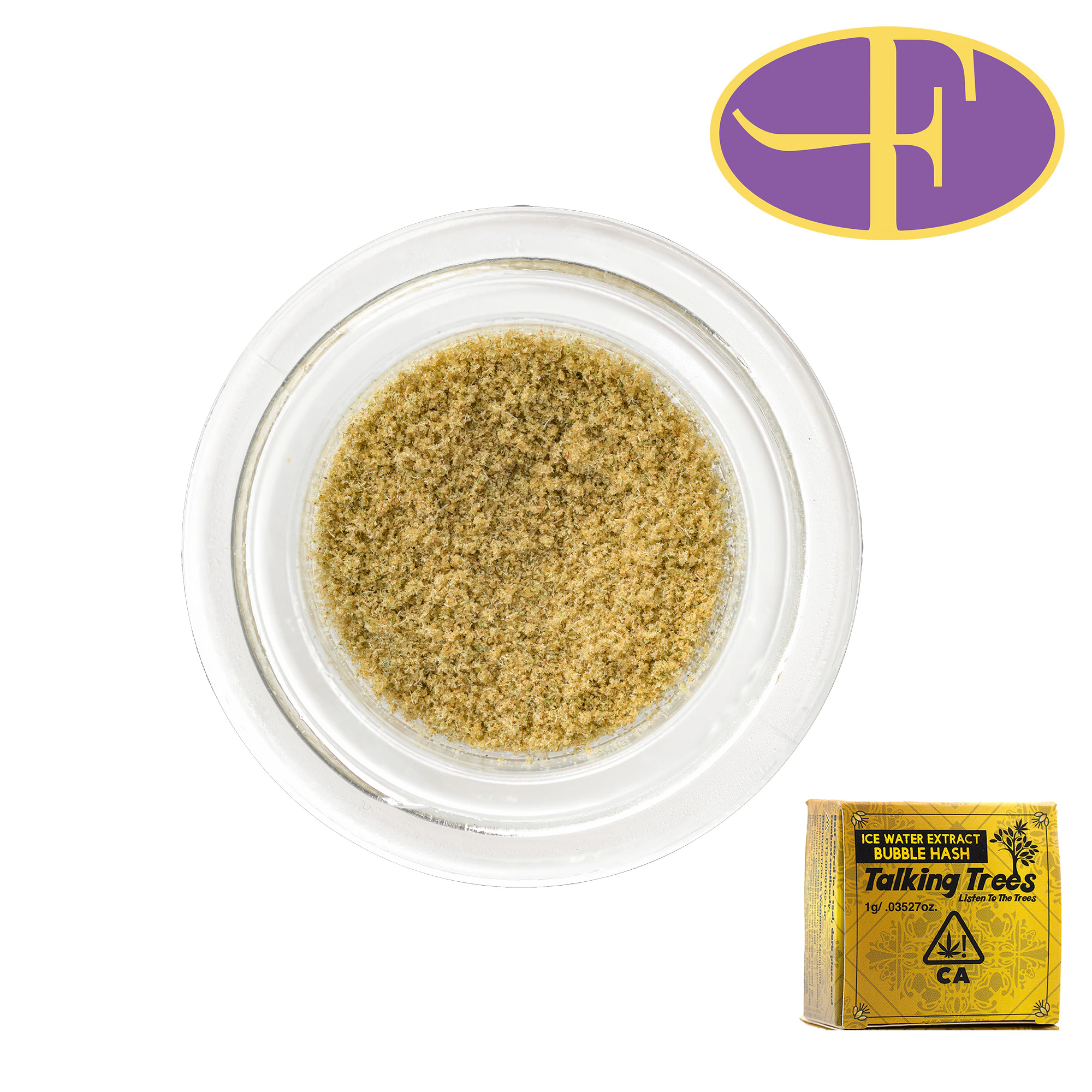 Talking Trees - Lemon Skunk Bubble Hash Main Image