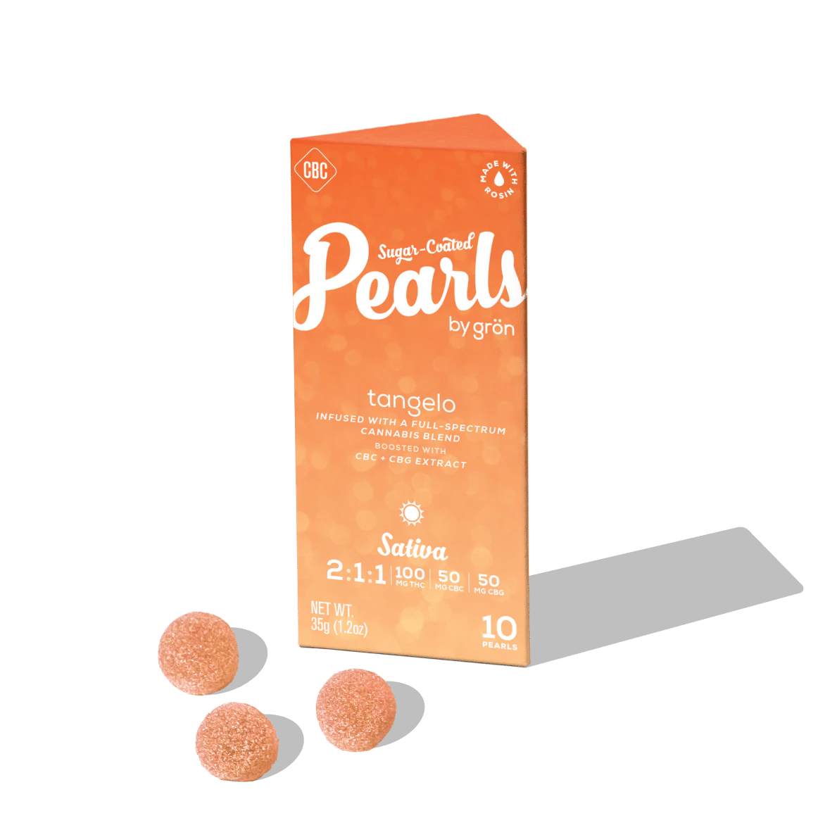 Pearls - Pearls - Tangelo - Gummy - 10 x 10mg Main Image