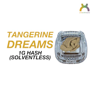 urbanXtracts - Tangerine Dreams | Hash | 1g | urbanXtracts