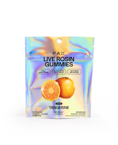 PAX - Tangerine | Live Rosin Gummies