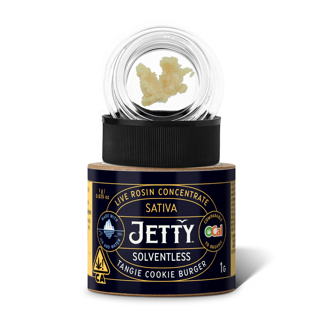 Jetty Extracts - Tangie Cookie Burger - Live Rosin - Solventless - 1g (S) - Jetty Main Image